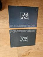 Peugeot 605 Folder - 1990 - Nederlands, Ophalen of Verzenden, Gelezen, Peugeot