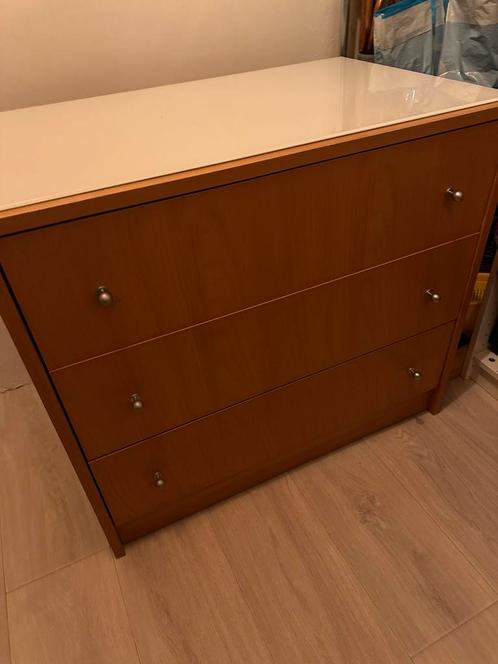 Zeer mooie 3 ladenkast  werkelijk als nieuw!, Huis en Inrichting, Kasten | Ladekasten, Zo goed als nieuw, Minder dan 100 cm, 50 tot 100 cm
