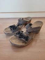 Rieker Damessandalen - Maat 42, Bruin, Zo goed als nieuw, Rieker, Sandalen of Muiltjes