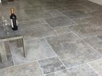 Travertin Silver Getrommeld romaans verband binnenvloer, Ophalen, 60 cm of meer, Nieuw, 10 m² of meer
