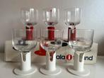 6 Iittala Kaveri Champagneglazen Wit Rood Jorma Vennola 2001, Ophalen of Verzenden, Nieuw, Glas, Overige stijlen