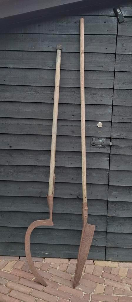 Oud gereedschap uit Giethoorn, Vilzemes en Riethaak, Haak., Antiek en Kunst, Antiek | Gereedschap en Instrumenten, Ophalen