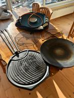 Skottelbraai van campinggaz, Ophalen, Gebruikt