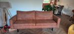 Cognac 2,5 zits bank rodeo, Ophalen, Tweepersoons, 75 tot 100 cm, Zo goed als nieuw