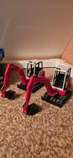 Bruder Mini Kraan + 2x Schaff Terex HR16, Ophalen of Verzenden