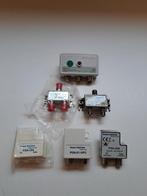 Coax splitter, splitters, Ophalen of Verzenden, Zo goed als nieuw
