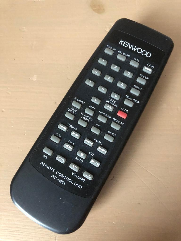afstandsbediening Kenwood RC-H3R, Ophalen of Verzenden, Zo goed als nieuw, Origineel