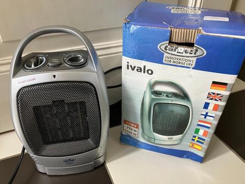 Camping Kacheltje heater 750 - 1500 Watt - in nieuwstaat, Caravans en Kamperen, Kampeeraccessoires, Zo goed als nieuw, Ophalen of Verzenden