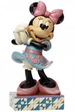 Disney Traditions Jim Shore Minnie All Smiles Gesigneerd, Nieuw, Overige figuren, Beeldje of Figuurtje, Ophalen