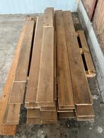 Eiken houten vloerdelen ca 15m2, Huis en Inrichting, Stoffering | Vloerbedekking, Ophalen, Zo goed als nieuw, Minder dan 10 m²