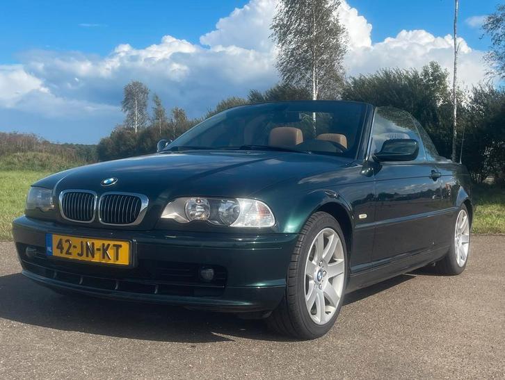 BMW 3-Serie E46 2.2 CI 320 Cabriolet 6-cilinder, Auto's, BMW, Particulier, 3-Serie, Airbags, Airconditioning, Alarm, Boordcomputer