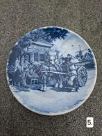 Vintage Royal Wandbord met Paard en Wagen, Antiek en Kunst, Antiek | Wandborden en Tegels, Ophalen