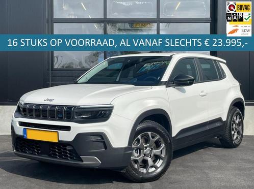 Jeep Avenger Longitude 54 kWh 19STUKS - 385WLTP|APPLE CARPLA, Auto's, Jeep, Bedrijf, Te koop, Avenger, ABS, Airbags, Airconditioning