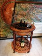 LARGE!! GLOBE BAR GLOBEBAR WIJN BAR 90X48 CM NIEUW IN DOOS, Antiek en Kunst, Ophalen of Verzenden