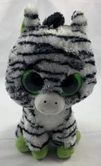 Ty Beanie Boos Zig-Zag Zebra glitterogen pluche knuffel 24cm, Verzenden, Overige typen, Zo goed als nieuw, Koempel 26, 6446 BX Brunssum, Nederlnad