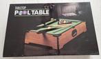 Tabletop Pooltable/portable pooltafel, Sport en Fitness, Biljarten en Poolen, Ophalen of Verzenden, Zo goed als nieuw, Pooltafel