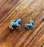 Zilveren paarden hangertjes., Ophalen of Verzenden, Zo goed als nieuw, Zilver, Dier
