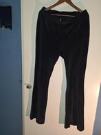 Zwarte rib flared broek - Maat XL, Zwart, Maat 46/48 (XL) of groter, Ophalen of Verzenden, Zo goed als nieuw