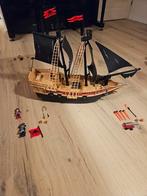 Playmobil-Piratenschip-Aanvalschip-6678, Kinderen en Baby's, Speelgoed | Playmobil, Ophalen, Zo goed als nieuw, Complete set