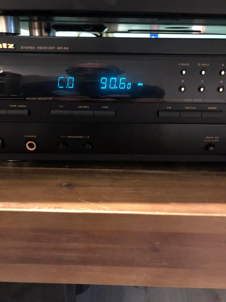 Marantz. Sr 63. Resceiver, Audio, Tv en Foto, Versterkers en Receivers, Gebruikt, Stereo, Minder dan 60 watt, Marantz, Ophalen