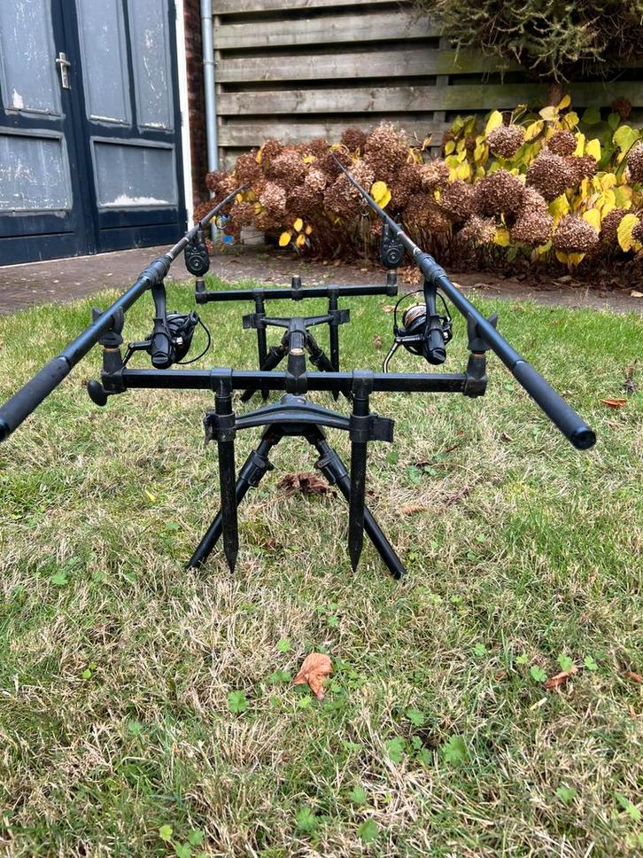 Karperset, Watersport en Boten, Hengelsport | Karpervissen, Gebruikt, Complete set, Ophalen