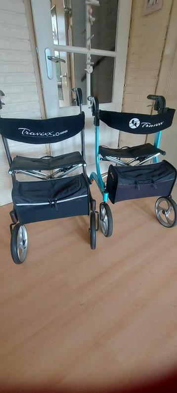 Travixx  s of m  lichtgewicht  rollator  vanaf  140 euro  beschikbaar voor biedingen