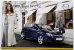 Folder Opel Tigra Twin Top, Boeken, Opel, Nieuw, Opel, Ophalen of Verzenden