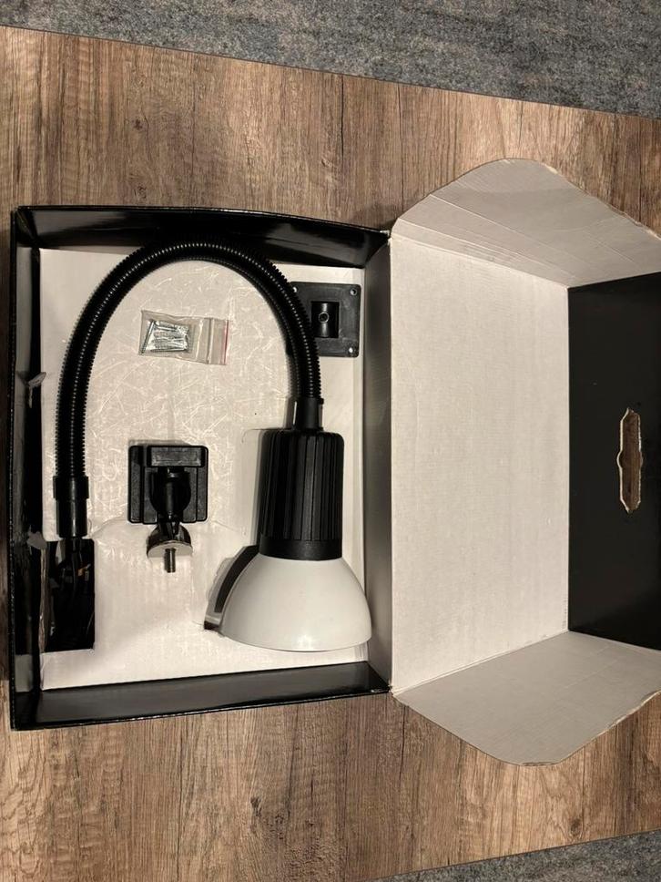 Philips Infraphil HP 2001 warmtelamp – compleet met doos!, Antiek en Kunst, Antiek | Lampen, Ophalen of Verzenden