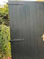 Poortdeur 99x201,5 cm - Inclusief hangwerk, Tuin en Terras, Tuinpoorten, Ophalen, 200 cm of meer, Minder dan 100 cm, Zo goed als nieuw