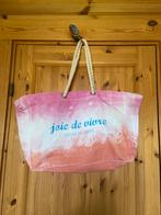 Strandtas Joie de vivre louis widmer roze oranje, Ophalen, 40 tot 60 cm, 30 cm of meer, Oranje