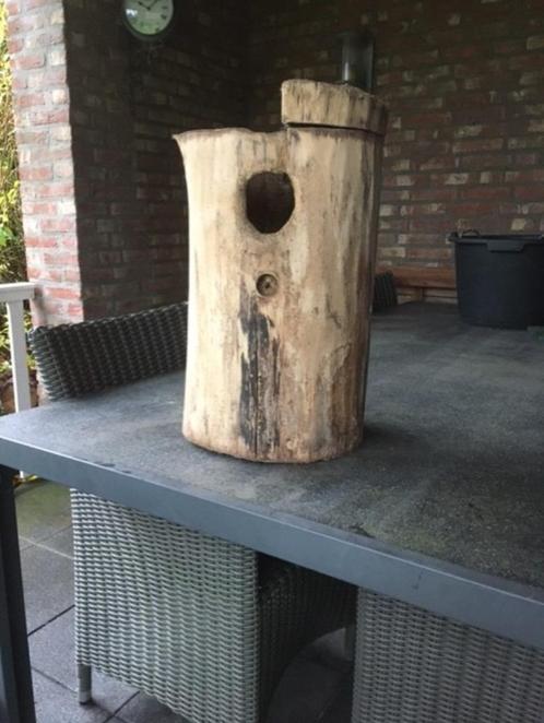 TE KOOP: Natuurhouten broedblok, Dieren en Toebehoren, Vogels | Hokken en Kooien, Gebruikt, Broedkooi of Kweekkooi, Hout, Ophalen