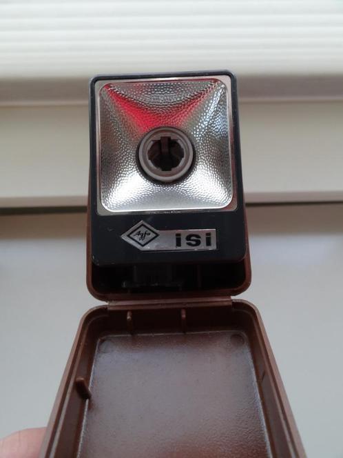 A712 Agfa ISI Flitser / Flitslamp met X Contact, Audio, Tv en Foto, Fotografie | Flitsers, Gebruikt, Overige merken, Ophalen of Verzenden
