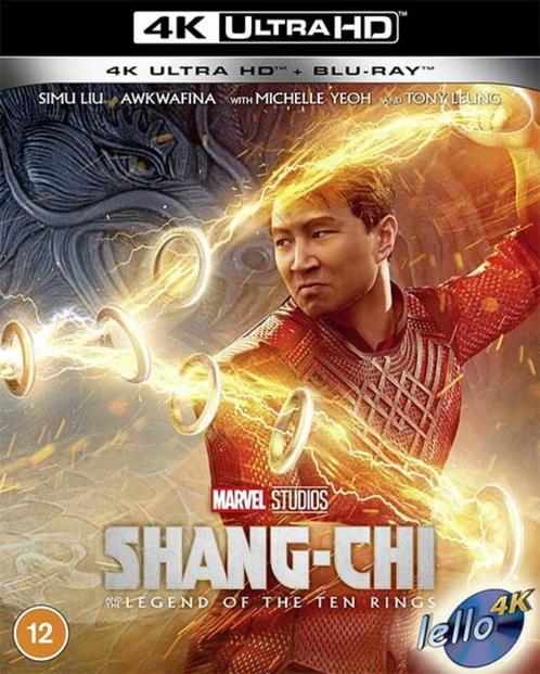 Blu-ray 4K: Shang-Chi and the Legend of the Ten Rings (2021), Cd's en Dvd's, Blu-ray, Nieuw in verpakking, Actie, Ophalen of Verzenden