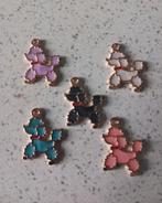 Poedel metalen bedels, Ophalen of Verzenden, Nieuw, Bedel