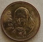 Mexico, 1000 pesos 1992, Ophalen of Verzenden, Midden-Amerika, Losse munt