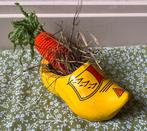 Klompje klomp geel 13cm met gehaakte wortel, Diversen, Sinterklaas, Ophalen of Verzenden