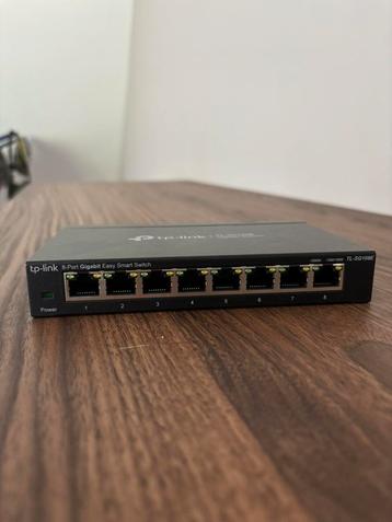 8 poort switch TP-Link TL-SG108E beschikbaar voor biedingen