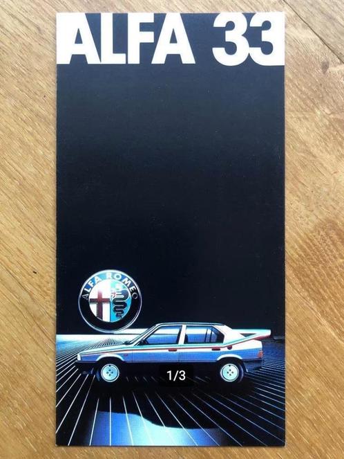 Alfa Romeo 33 rijderstest 1983, Boeken, Auto's | Folders en Tijdschriften, Nieuw, Alfa Romeo, Ophalen of Verzenden