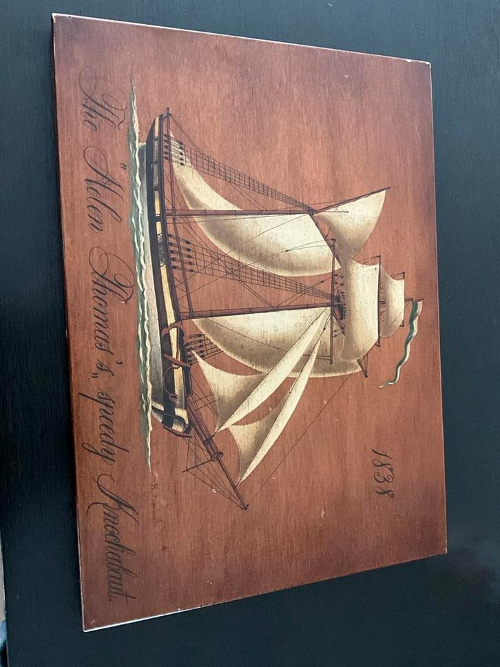 Schilderij "The Helen Thomas" 1838, Antiek en Kunst, Kunst | Overige Kunst, Ophalen of Verzenden