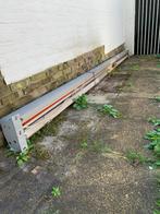 knikarm zonnescherm 4,5m oranje, Ophalen, Gebruikt, 450 cm of meer, Elektrisch