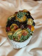 Bordallo Pinheiro Fruitschaal met Deksel, Antiek en Kunst, Ophalen of Verzenden