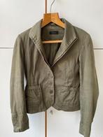 Legergroene blazer/zomerjasje, maat 36/38, dubbele kraag, Kleding | Dames, Jassen | Zomer, Vero Moda, Ophalen of Verzenden, Zo goed als nieuw