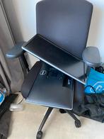 2 x 23 inch Dell monitoren + hangstandaard voor bureau, Computers en Software, Monitoren, Ophalen, Gebruikt, IPS, VGA