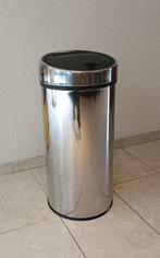Prullenbak/ afvalemmer RVS, 25 liter, Ophalen, Gebruikt, 50 tot 75 cm, 20 tot 30 liter