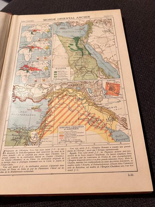 Atlas Classique de Géographie Ancienne et Moderne - Schrader, Antiek en Kunst, Antiek | Boeken en Bijbels, Ophalen of Verzenden