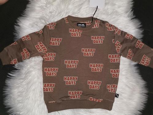 Super toffe nieuwe CarlijnQ trui 74 - 80 Happy Days, Kinderen en Baby's, Babykleding | Maat 74, Nieuw, Jongetje of Meisje, Ophalen of Verzenden