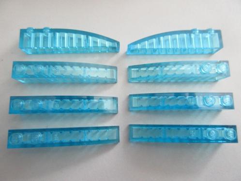 nr. 1807, 8 Lange schuine 1x6 stenen. Verzenden is mogelijk, Kinderen en Baby's, Speelgoed | Duplo en Lego, Zo goed als nieuw