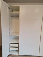 PAX Wit kledingkast 250cm. Veel lades. Leveren/Monteren mgl, Wit pax kledingkast veel lades, 200 cm of meer, Ikea, Met klep(pen)