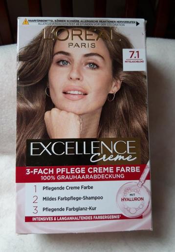 L'Oreal Excellence Crème haarverf beschikbaar voor biedingen
