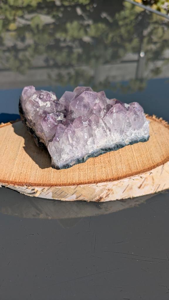 Schitterend Amethist, Verzamelen, Mineralen en Fossielen, Ophalen of Verzenden